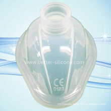 Medical LSR Silicone CPR Mask, LSR Medical Valve for Resuscitator